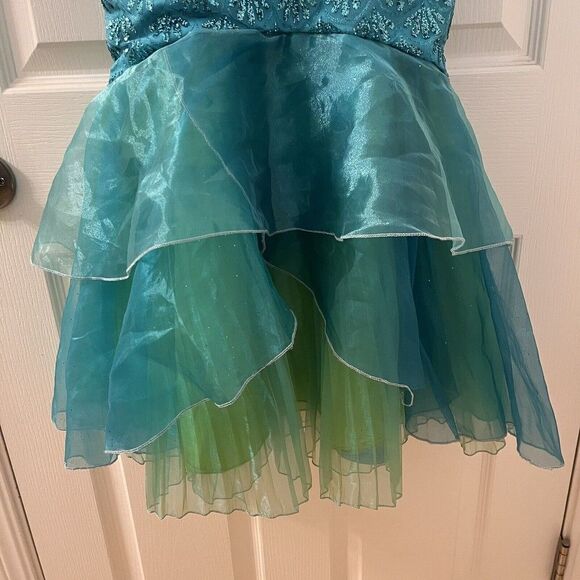 Disney Castle Collection Ariel The Little Mermaid Dress Costume Girls Size 7-8 - Picture 8 of 16